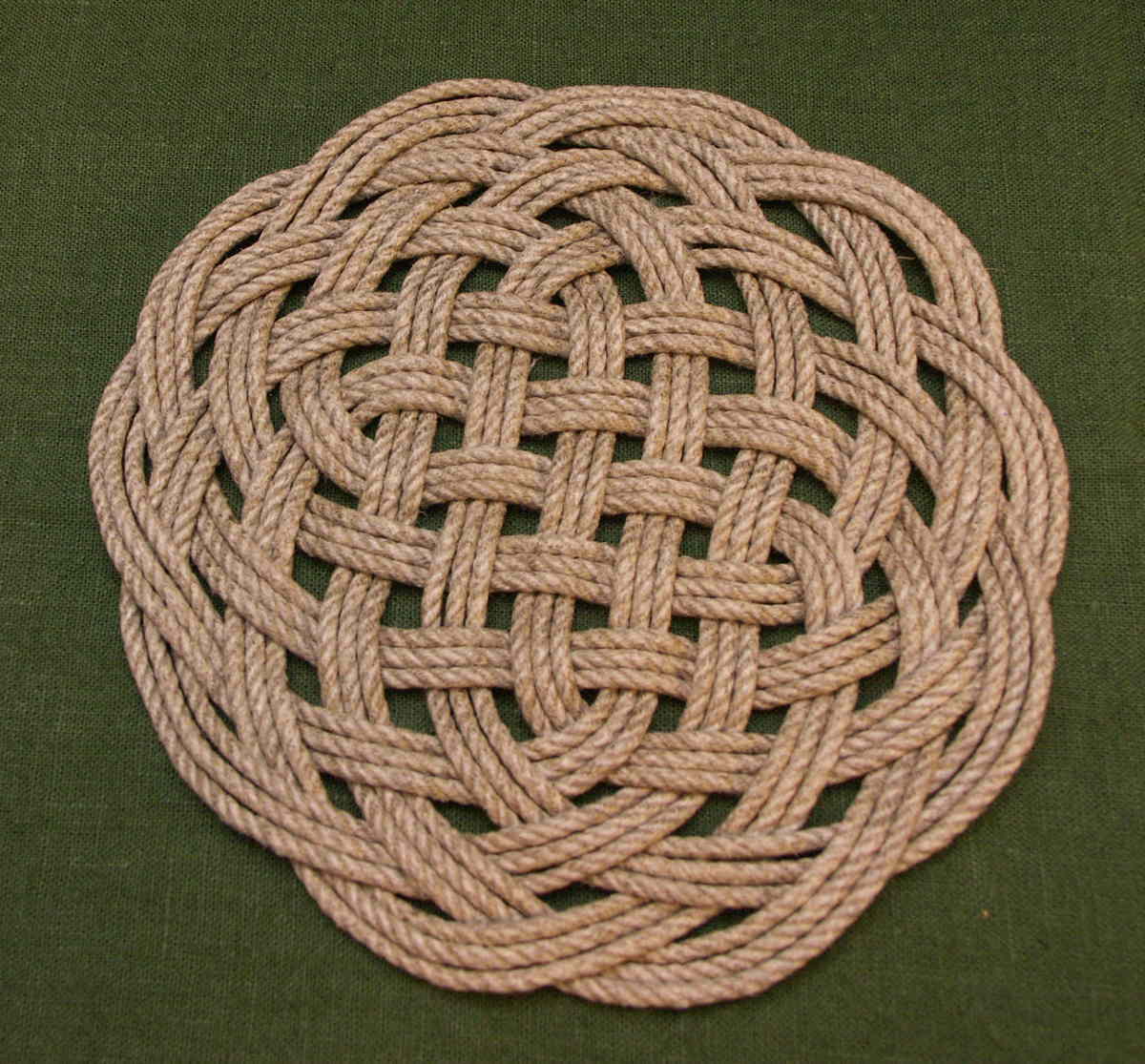 A round rug 