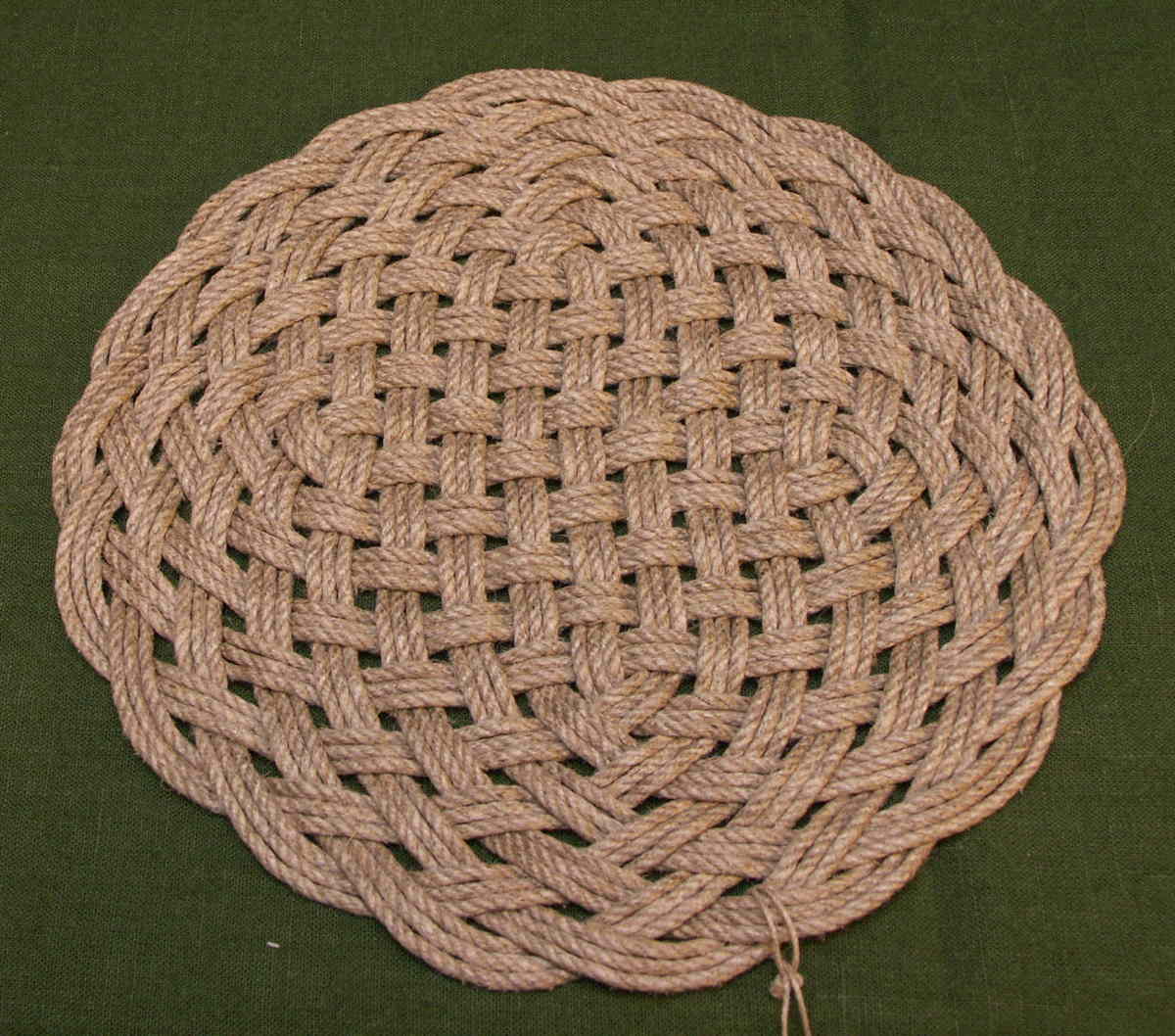 A round rug 